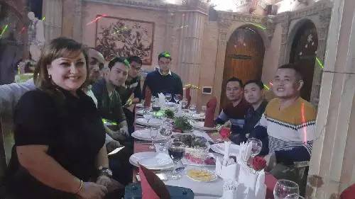 哈国分公司驻乌办事处欢聚一堂迎新年